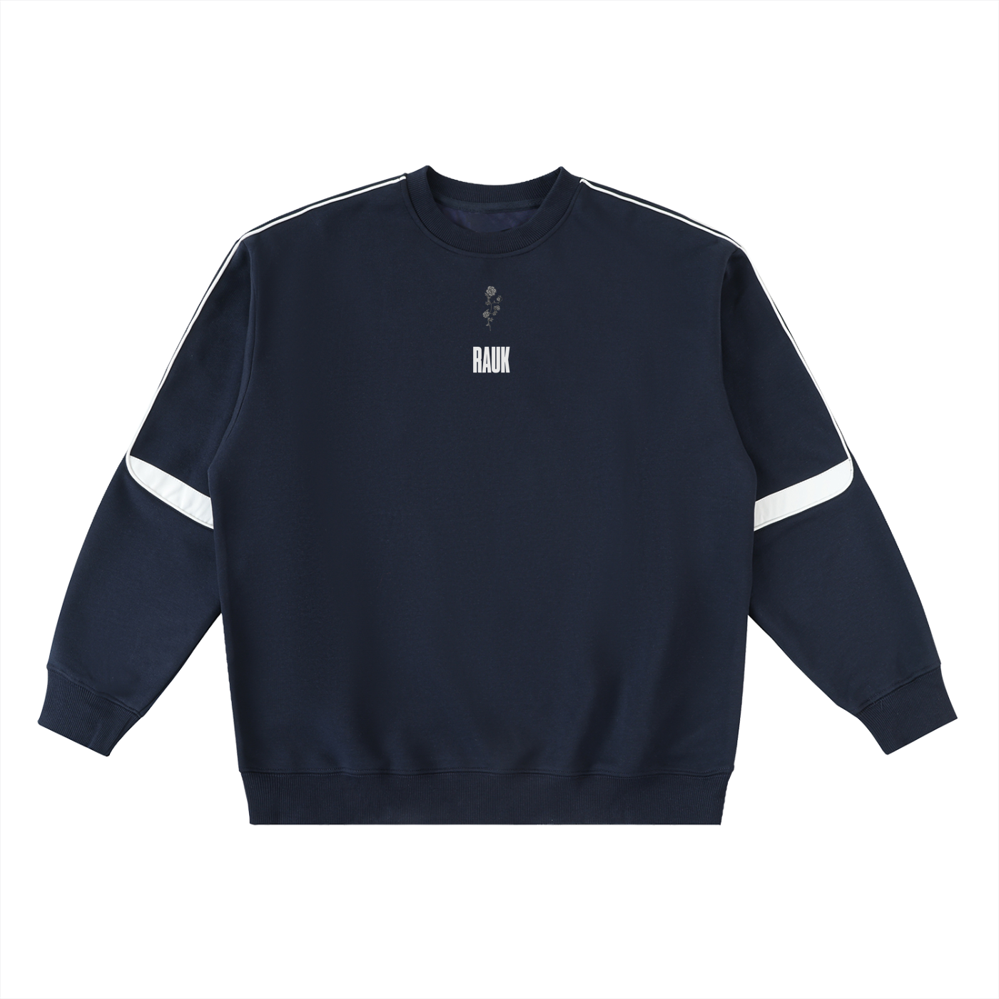 RAUK-ROSE-OVERSIZED-CREWNECK-SWEATSHIRT-(NAVY/BLACK)
