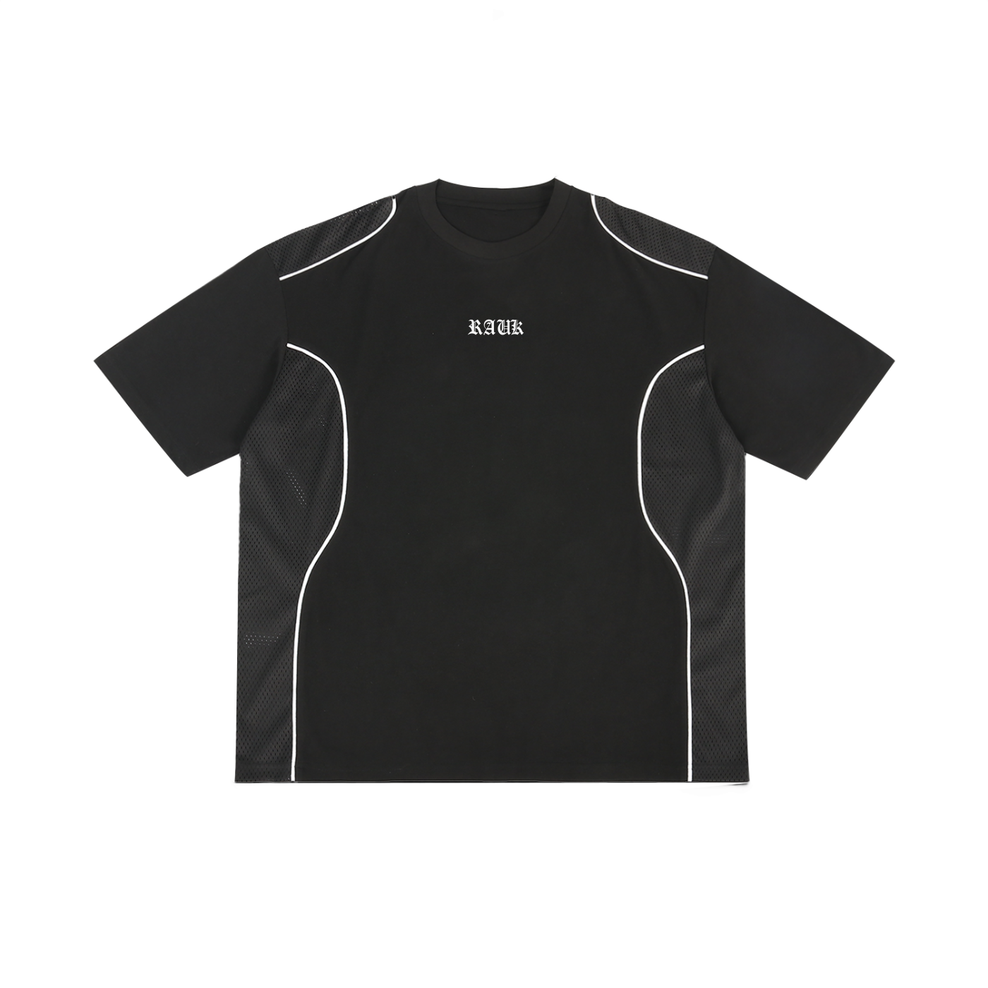 RAUK-CONTRAST-PIPED-PANEL-T-SHIRT