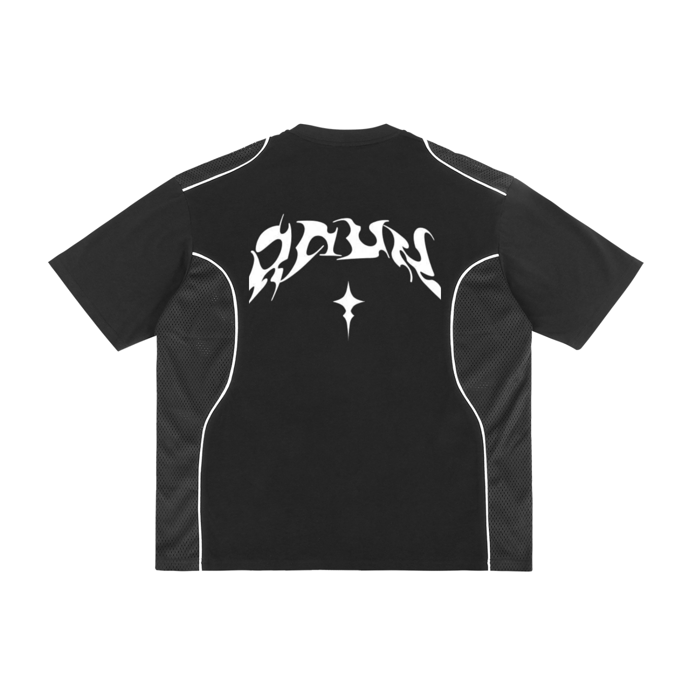 RAUK-CONTRAST-PIPED-PANEL-T-SHIRT